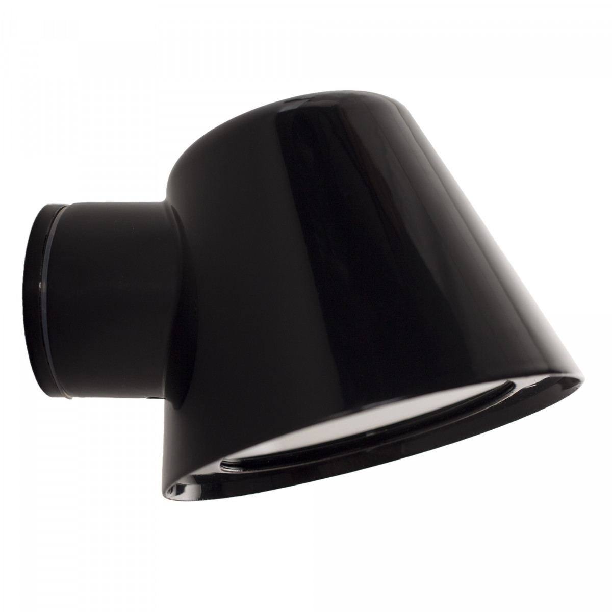 Applique murale noire GU10 avec capteur jour/nuit