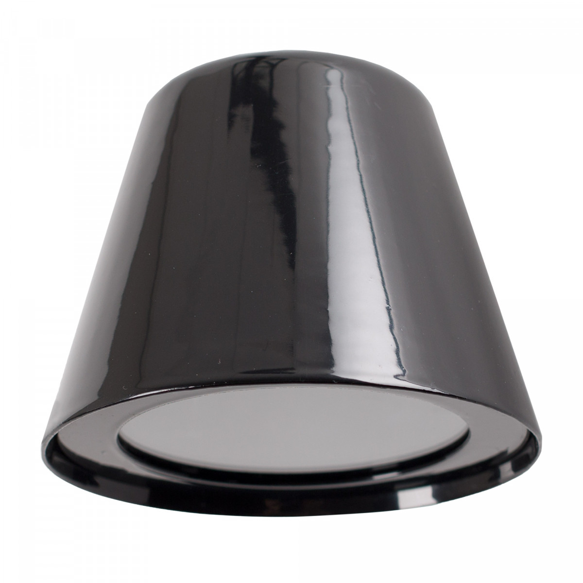 Applique murale noire GU10 avec capteur jour/nuit