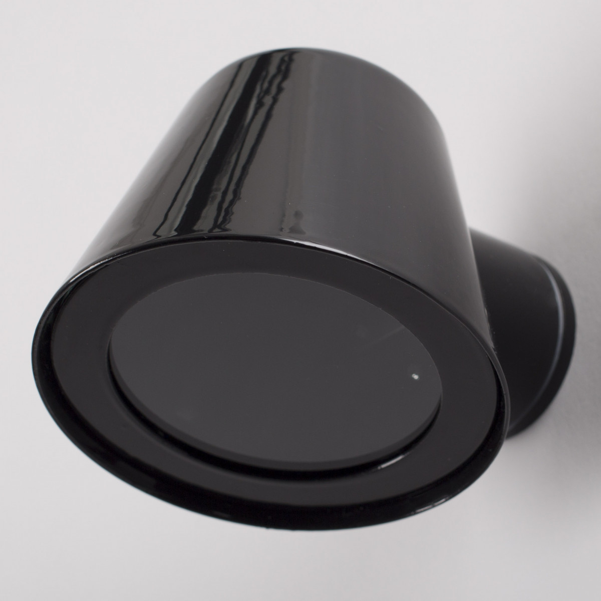 Applique murale noire GU10 avec capteur jour/nuit