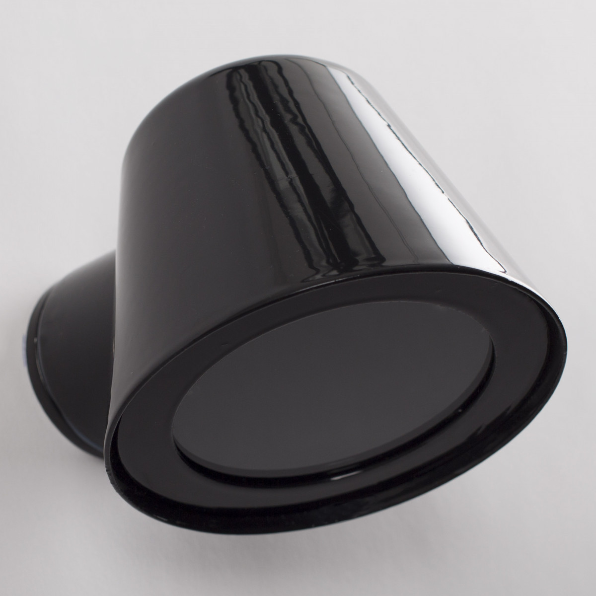 Applique murale noire GU10 avec capteur jour/nuit