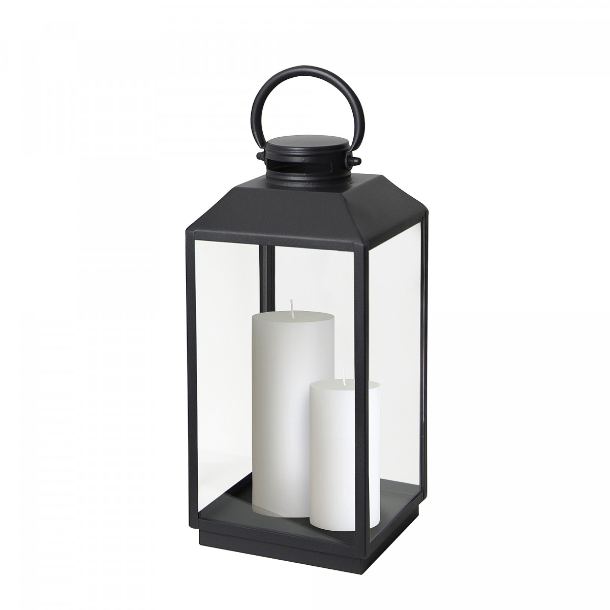 Set aus 2 Newport Photophore Lanterne Zwart Small-Medium
